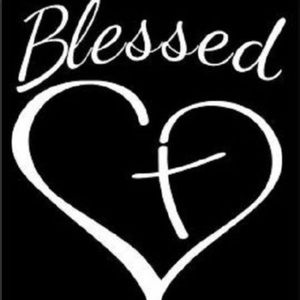 Blessed Heart Decal